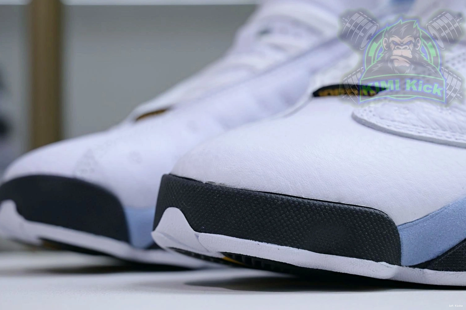 1st Kicks Shoes 13“Blue Kimikick Air TopPick Grey” 1907 Jordan 1205